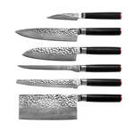 Pakka Damas Complete Set : 4 Knives