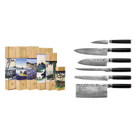 Pakka Damas Complete Set : 4 Knives