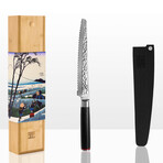 Bread Knife // 20 Cm Blade // Pakka Damas Collection