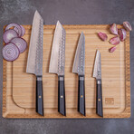 Bunka Complete 9-Piece Deluxe Set : 4 Knives