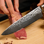 Gyuto (Chef Knife) // 20 Cm Blade // Pakka Damas Collection