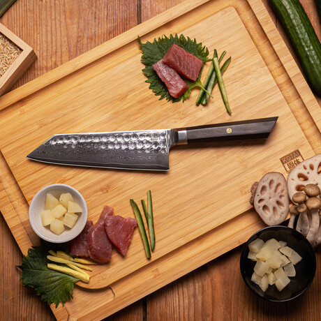 Santoku // 17 Cm Blade // Bunka Damas Collection