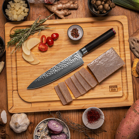 Gyuto (Chef Knife) // 20 Cm Blade // Pakka Damas Collection