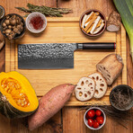 Cleaver // 19 Cm Blade // Pakka Damas Collection