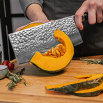 Cleaver // 19 Cm Blade // Pakka Damas Collection