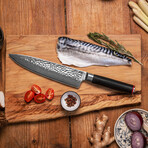 Gyuto (Chef Knife) // 20 Cm Blade // Pakka Damas Collection