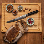 Bread Knife // 20 Cm Blade // Pakka Damas Collection