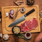 Gyuto (Chef Knife) // 20 Cm Blade // Pakka Damas Collection