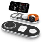 3 in 1 Mag-Safe Charging Station for Apple Devices // Silver