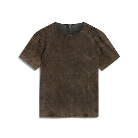 Gould Ss Crew With Spray Wash // Sienna Brown (XS)