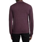 Gustave Magic Wash Sweater Polo // Bordeaux (XS)