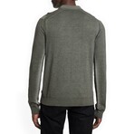 Gustave Magic Wash Sweater Polo // Charcoal Htr (XS)