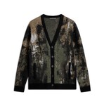 Dio Ls Multi Color Jacquard Cardigan // Teakwood (XS)