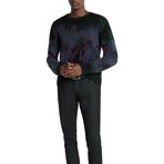 Vinheta Easy Fit Ls Crew Neck With Jv Logo Jacquar // Black (M)