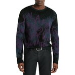 Vinheta Easy Fit Ls Crew Neck With Jv Logo Jacquar // Black (M)