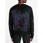 Vinheta Easy Fit Ls Crew Neck With Jv Logo Jacquar // Black (M)