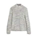 Montello Easy Fit Mockneck With Spongey Melange St // Grey Mist (S)