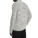 Montello Easy Fit Mockneck With Spongey Melange St // Grey Mist (S)