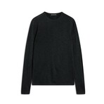 Aveiro Regular Fit Tussahsilk Crew // Black (M)