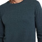 Karl Ls Crinkled Crew // Eclipse Hthr (XS)