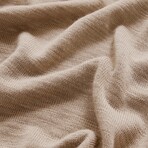 Aveiro Regular Fit Tussahsilk Crew // Almond (S)