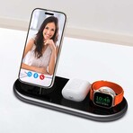 3 in 1 Mag-Safe Charging Station for Apple Devices // Black