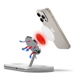 3 in 1 Mag-Safe Charging Station for Apple Devices // White