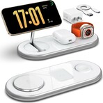 3 in 1 Mag-Safe Charging Station for Apple Devices // White