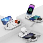 3 in 1 Mag-Safe Charging Station for Apple Devices // White