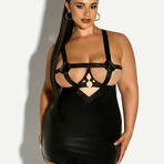 Erotic Babydoll Plus // Black (1X-2X)