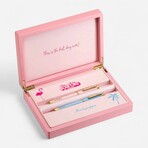 Barbie The Movie Icon Signature Limited Edition Fountain Pen Set // Boxed Set of 2 // ISZEB22Y (Nib Size: Fine (F))