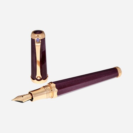 Piccola Gemma 18K Rose Gold Limited Edition Fountain Pen // ISPGC2RL (Nib Size: Fine (F))