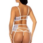 Morgan 3 PC Set // Bright White, Brunnera Blue (S-M)