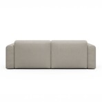 Rund Modular System // Sectional Sofa Right Facing Chaise (Boucle Beige)