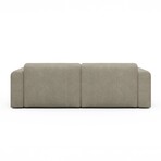 Rund Modular System // Sectional Sofa Right Facing Chaise (Boucle Beige)