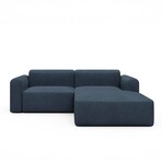 Rund Modular System // Sectional Sofa Right Facing Chaise (Boucle Beige)