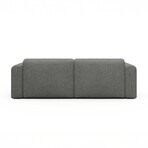 Rund Modular System // Sectional Sofa Right Facing Chaise (Boucle Beige)