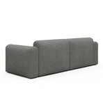 Rund Modular System // Sectional Sofa Left Facing Chaise (Boucle Beige)