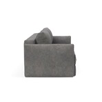 Tripi Queen Size Sleeper Sofa + Storage in Base (Avella Warm Grey)