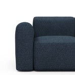 Rund Modular System // Sectional Sofa Right Facing Chaise (Boucle Beige)