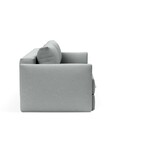 Tripi Queen Size Sleeper Sofa + Storage in Base (Avella Warm Grey)