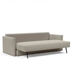 Tripi Queen Size Sleeper Sofa + Storage in Base (Avella Warm Grey)