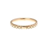 Gucci // 18k Rose Gold Diamantissima Diamond Ring // Ring Size: 5.25 // Store Display