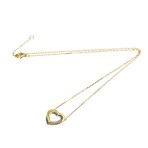 Cartier // 18k Rose Gold + 18k White Gold + 18k Yellow Gold Trinity Heart Pendant Necklace // 14.96"-16.14" // Store Display