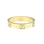 Gucci // 18k Yellow Gold Icon Ring // Ring Size: 7.5 // Store Display