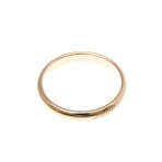 Cartier // 18k Rose Gold 1875 Wedding Ring // Ring Size: 7.25 // Store Display