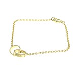 Cartier // 18k Yellow Gold Baby Love Bracelet II // 6.69" // Store Display