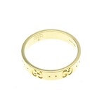 Gucci // 18k Yellow Gold Icon Ring // Ring Size: 6.75 // Store Display