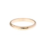 Cartier // 18k Rose Gold 1875 Wedding Ring // Ring Size: 7.25 // Store Display