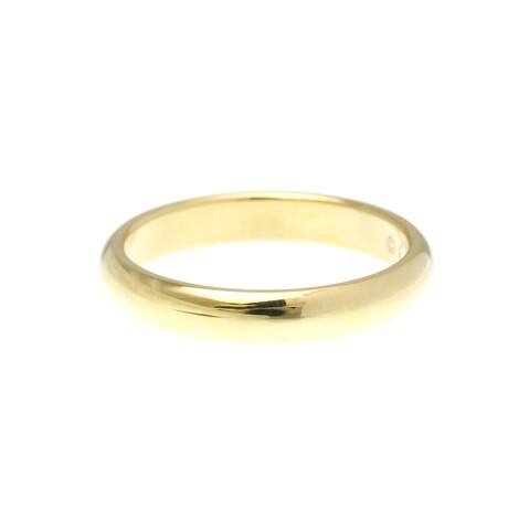 Cartier // 18k Yellow Gold 1895 Wedding Ring // Ring Size: 7.5 // Store Display